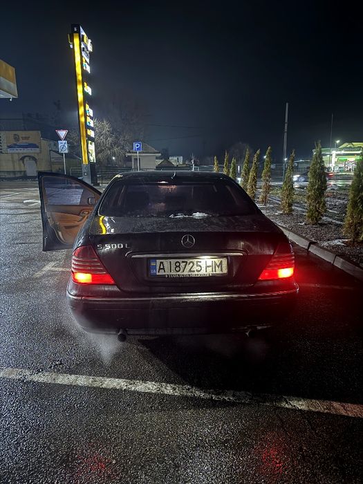 Mercedes w220 s500 на пружинах