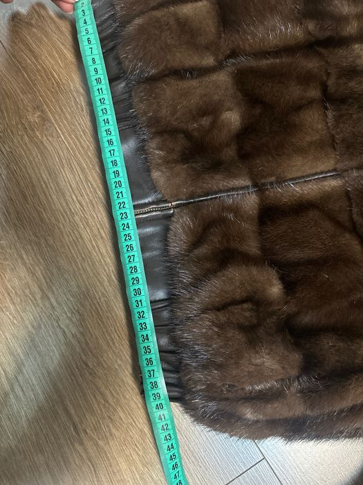 Норкова шуба бомбер