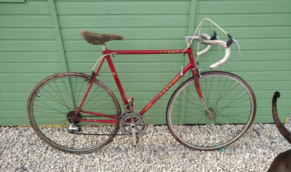 bicicleta de estrada clássica (vintage)  Peugeot