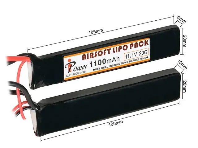 Акумулятор для Страйкболу 11.1v [IPower] Li-Po.