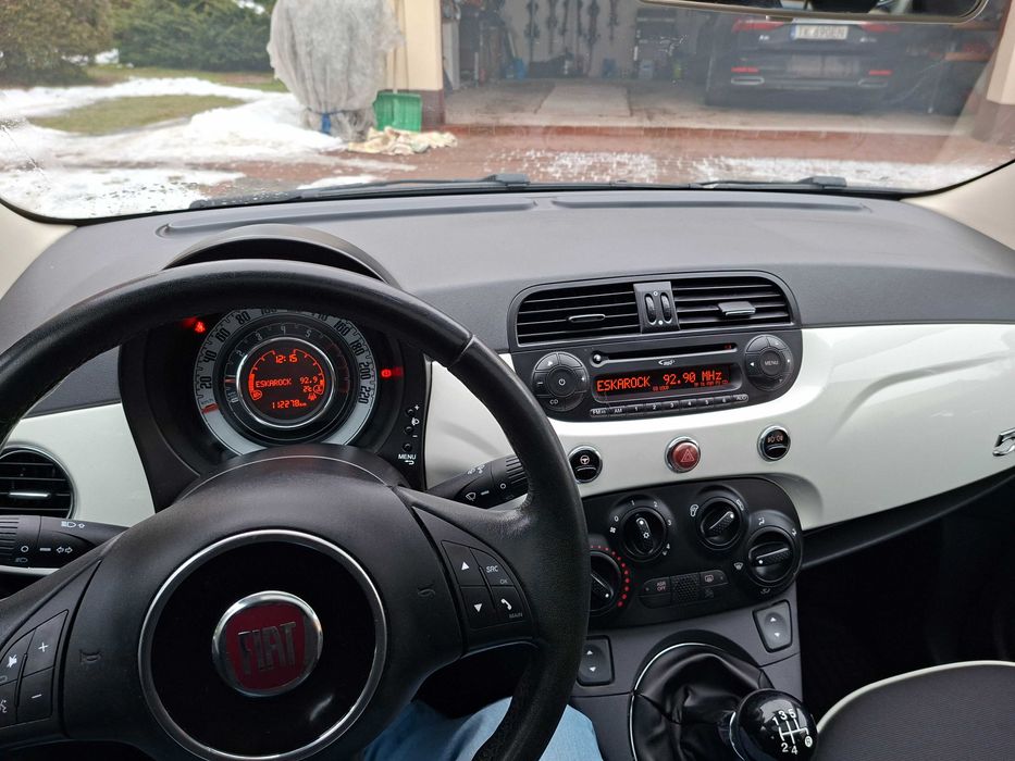 fiat 500,1.2 benzyna,panorama
