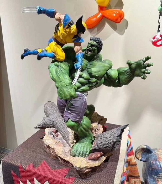 Statua figurka marvel Hulk Wolverine Xmen