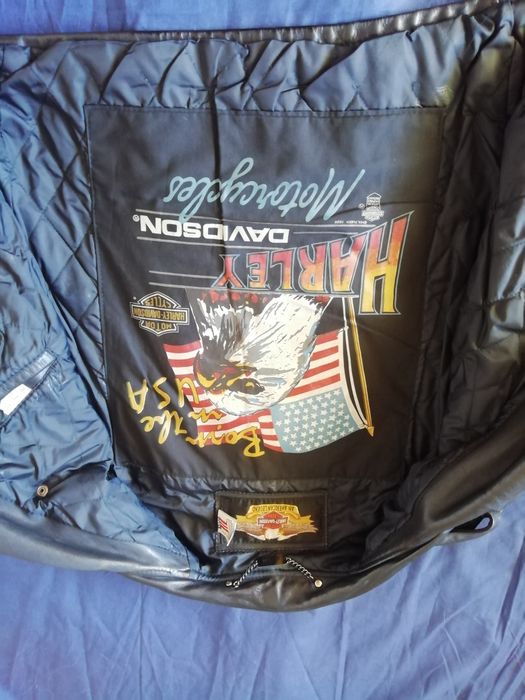 Casaco couro Harley Davidson