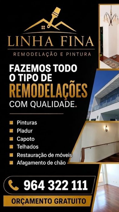 Remodelação e pintura