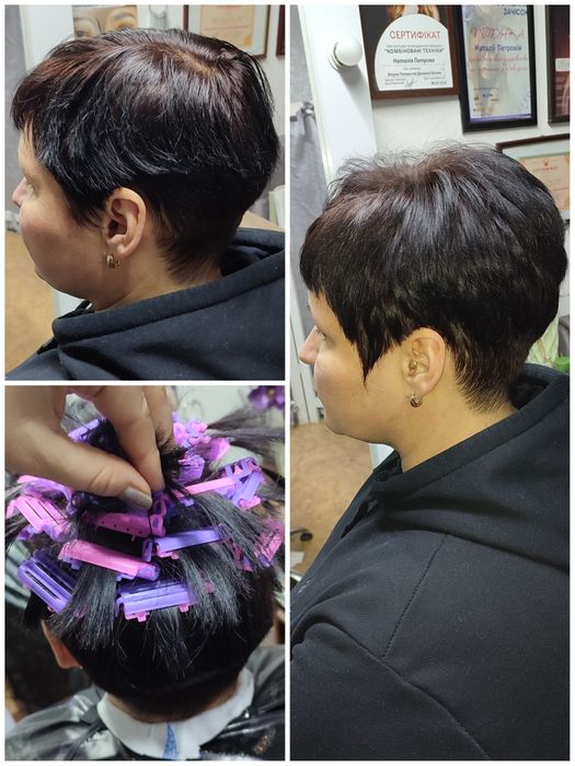 Прикореневий об'єм волосся