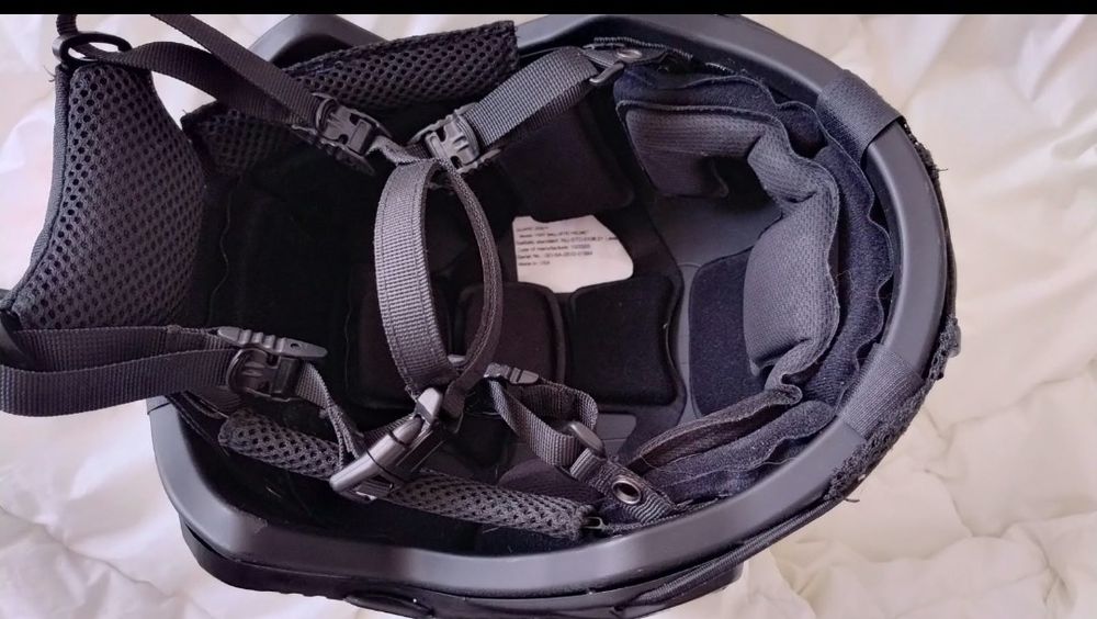 IIIA USA FAST 26r  test Link  , L - M  NOWY  + łapa noktowizora NEW Hełm balistyczny  rozm.MEDIUM LARGE 55cm-59cm  hełm + pokrowiec USA kolekcjonerski