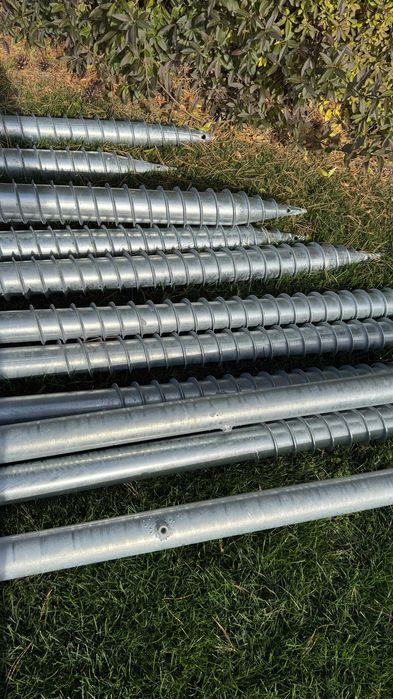 Гвинтові сваї для тераси – Монтаж + Гарантія