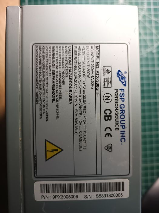Блок питания ATX FSP
