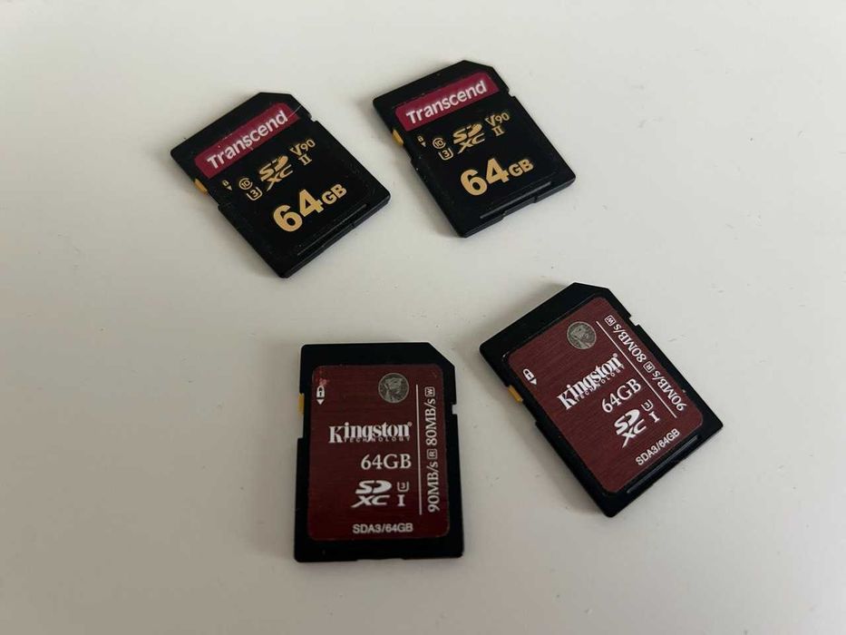 Карти пам'яті 64GB SDXC Kingston Transcend