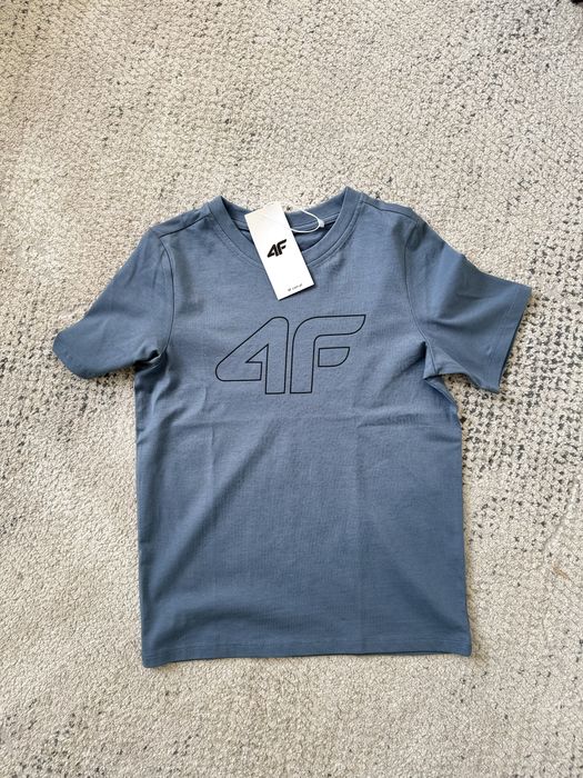 4F nowe koszulki basic regular chłopiece