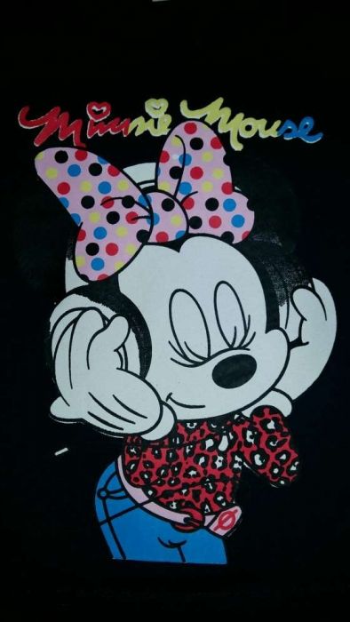 Komplet bluzka + spodenki dla dziewczynki, minnie !