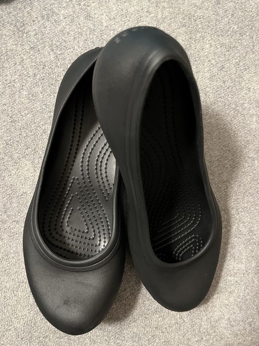 Baleriny Crocs Czarne W7 (r.37)