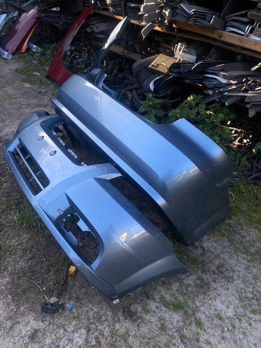 Бампер блакитний Шевроле Авео в гарному стані 05у Ціна одного