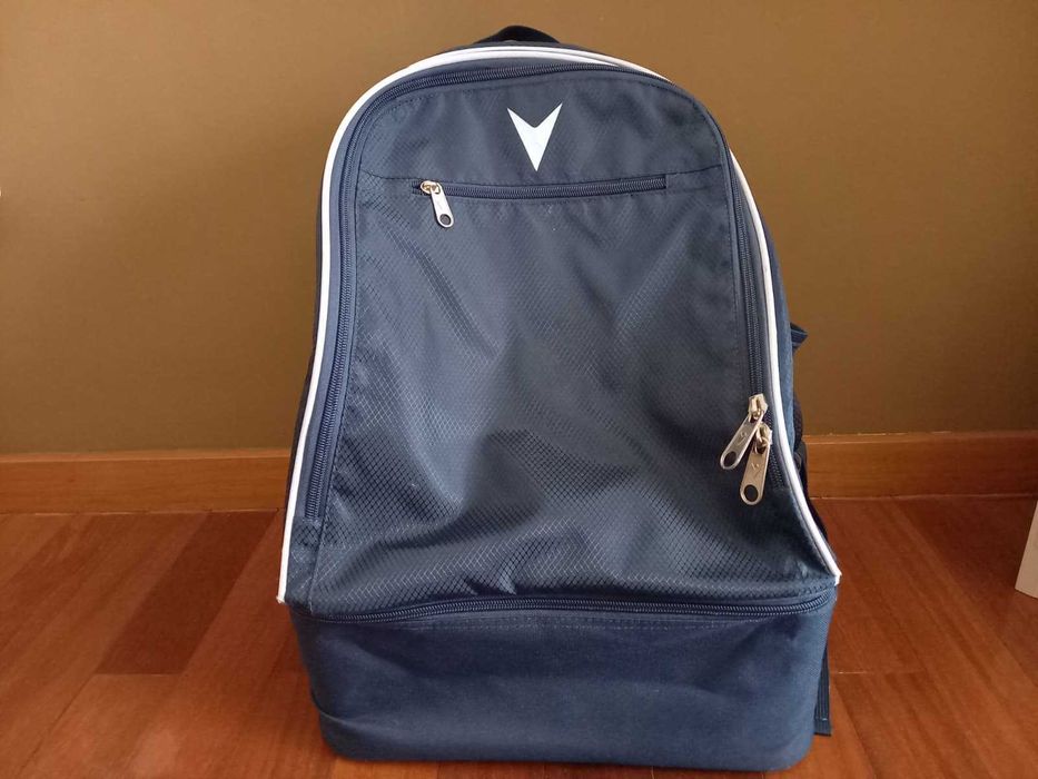 (ÓTIMO ESTADO) Mochila MACRON Maxi Academy (Azul-Marinho)