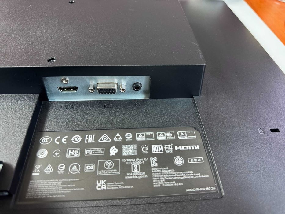 Монітор Lenovo D24-20·FHD·LED·IPS·Тонкі рамки·24"·ПДВ та без·Гарантія