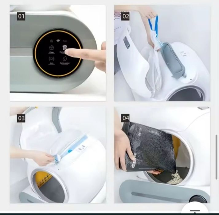 Caixa de areia automática