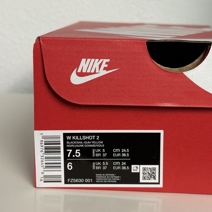 Ténis Nike Killshot 2 II pretos em pele (38.5)