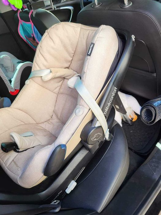 Conjunto carrinho de bebe + ovo + isofixo Bebeconfort