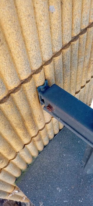 Ogrodzenie metalowe 8 przęseł, furtka, brama 2 skrzydłowa