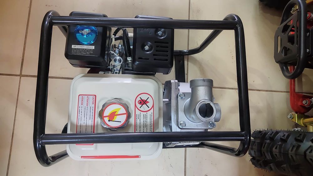 Moto bomba de água a gasolina Novo