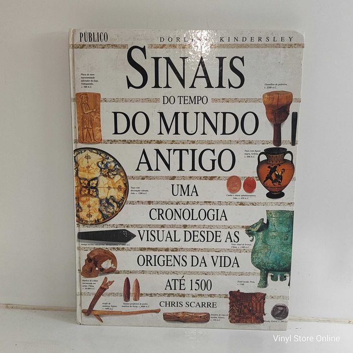 Livro - Chris Scarre - Sinais do Tempo Do Mundo Antigo - Ref: Par7