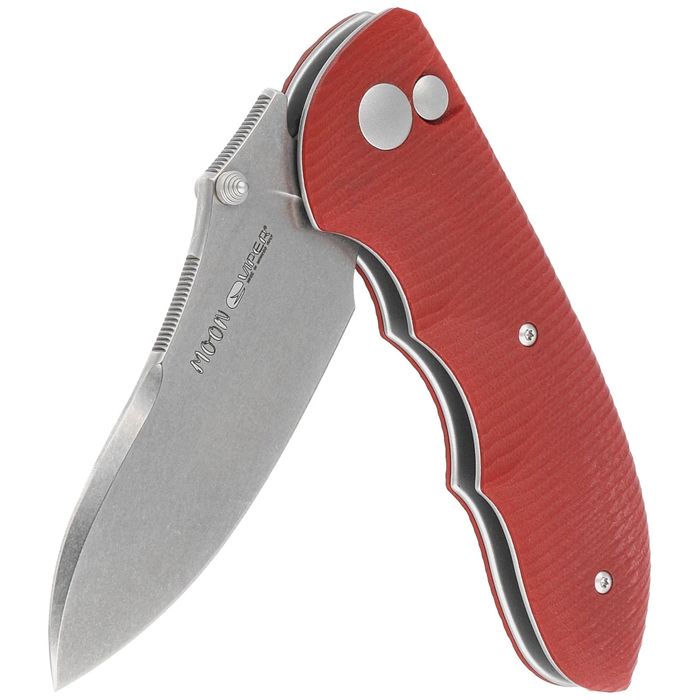 Nóż składany Viper Moon Red G10, Stonewashed MagnaCut by Fabrizio