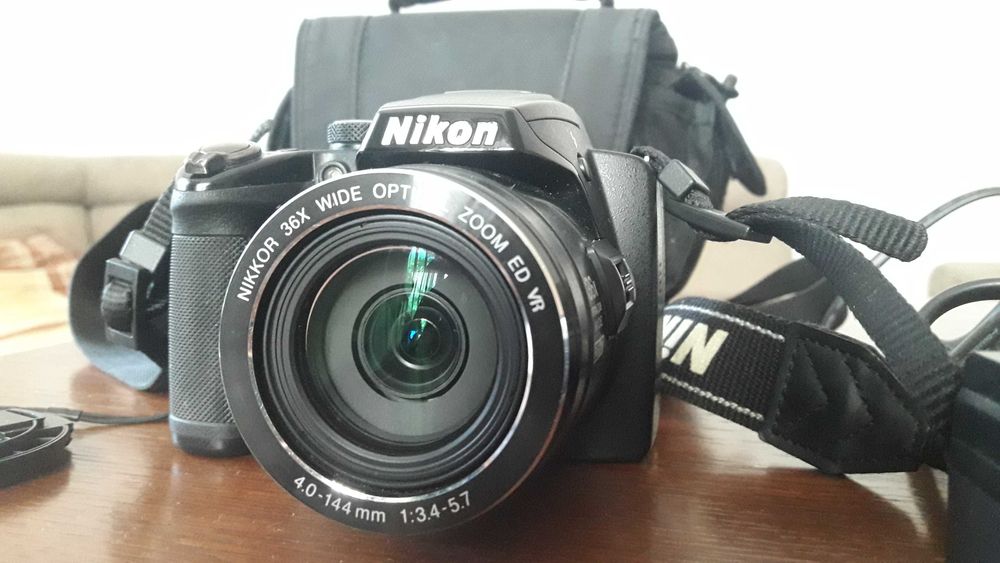 Nikon p500 + torba ładowarka i 4 baterie