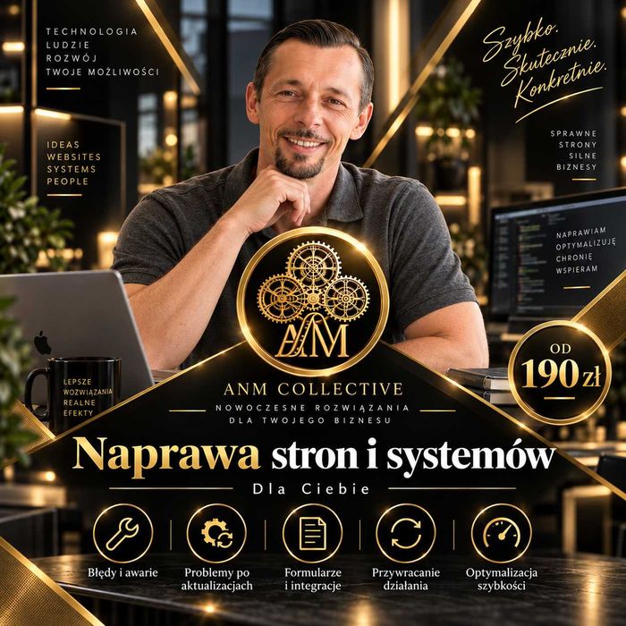 Naprawa ,tworzenie , opieka strony www (internetowe) systemy, aplikacje