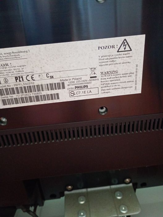 TV da PHILIPS em bom estado a funcionar. Não tem comando