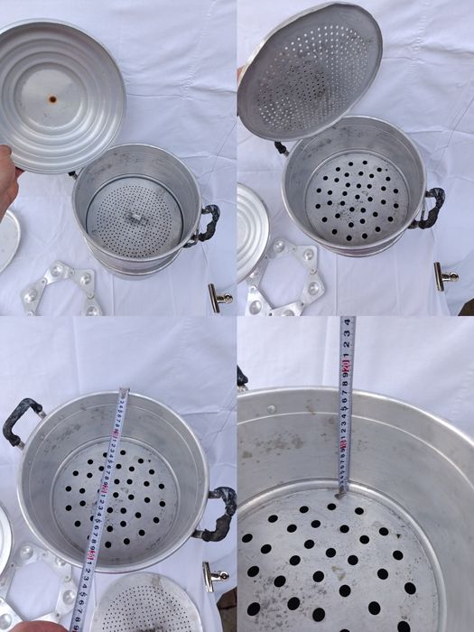 Алюмінієва пароварка для приготування на пару СССР парова тарілка