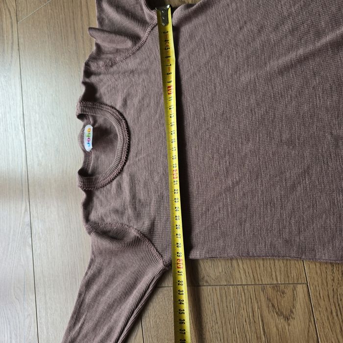 Bluzka koszulka joha wełna merino wool jedwab seide silk 116 122