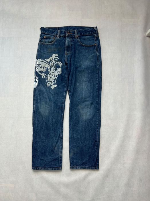 Rare Spodnie Evisu Dragon Vintage 90’s Jeans
