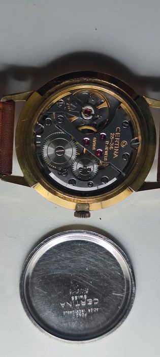 Zegarek mechaniczny Certina . Po serwisie.