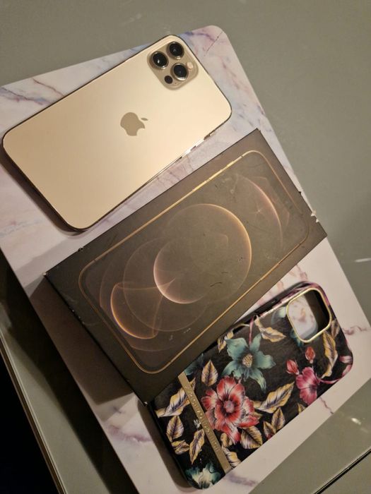 Smartfon Apple IPhone 12 pro 128 gb zloty