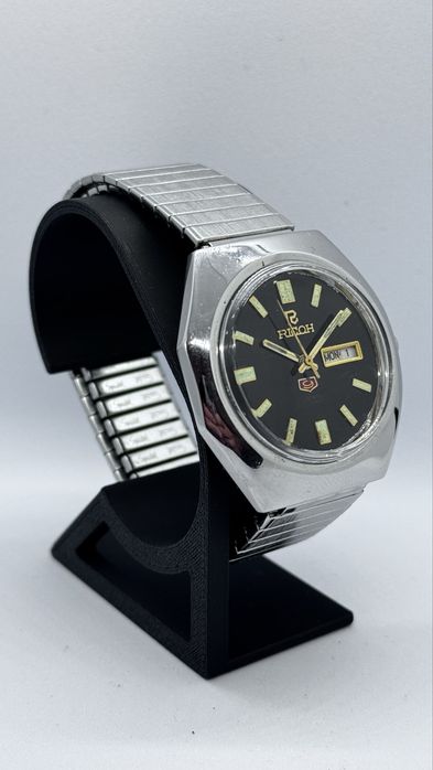 Vintage Ricoh Automatic Day-Date – Black Dial