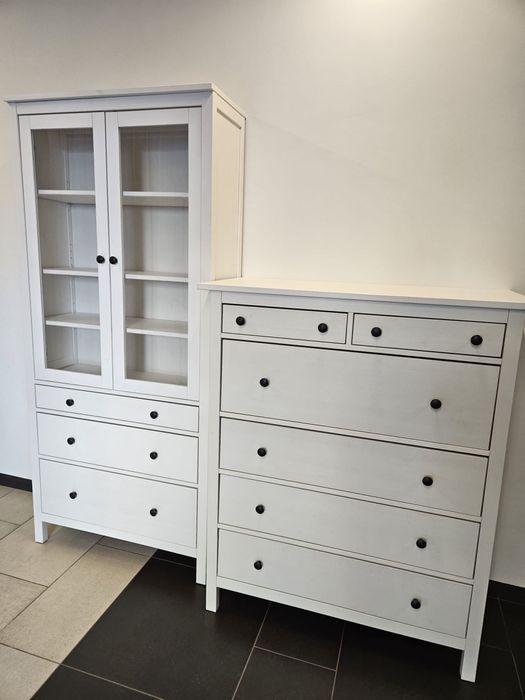 Witryna hemnes biała bejca / dostawa