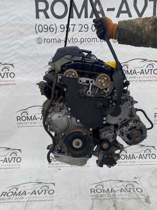 Двигун 2.5 dci G9U 754 223тис Мотор Renault Master Двигатель Рено Мастер Нісан Опель