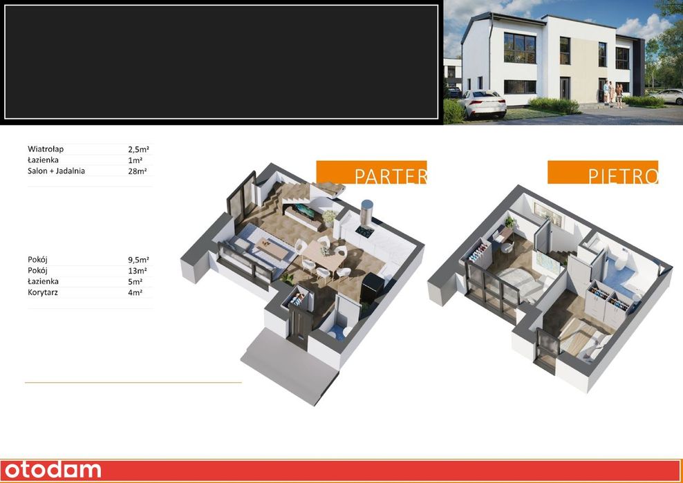 Sprzedam Dom Mieszkanie 53 - 63 m² - Widok 4