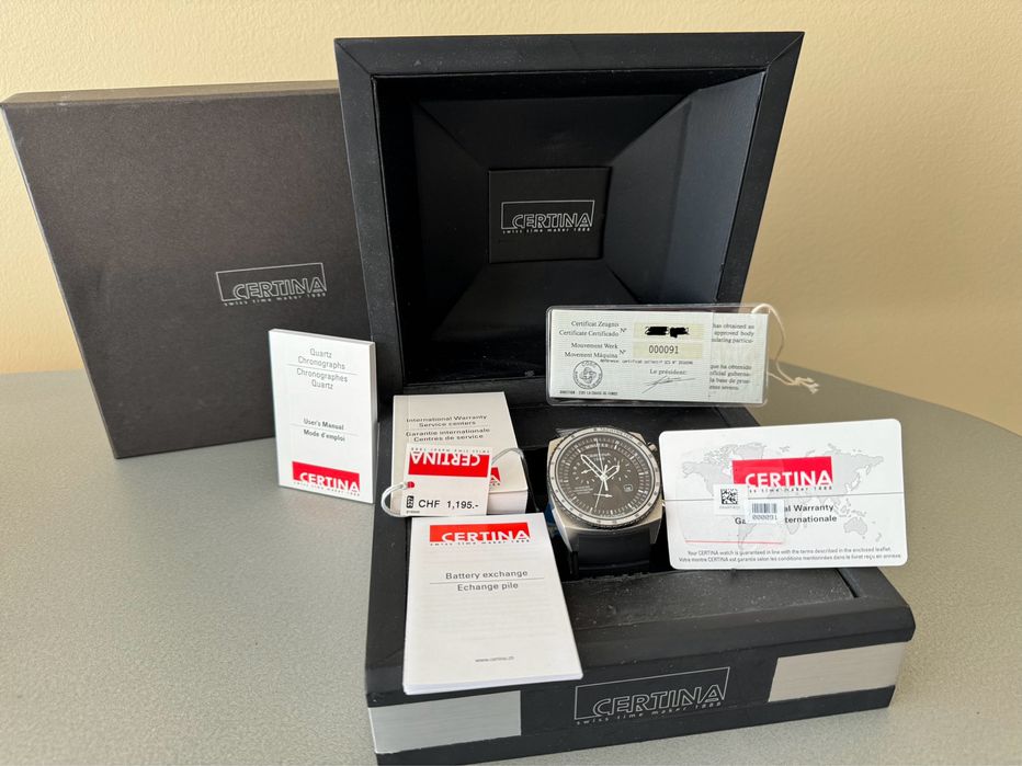 Zegarek Certina DS Master Chronometer (COSC)