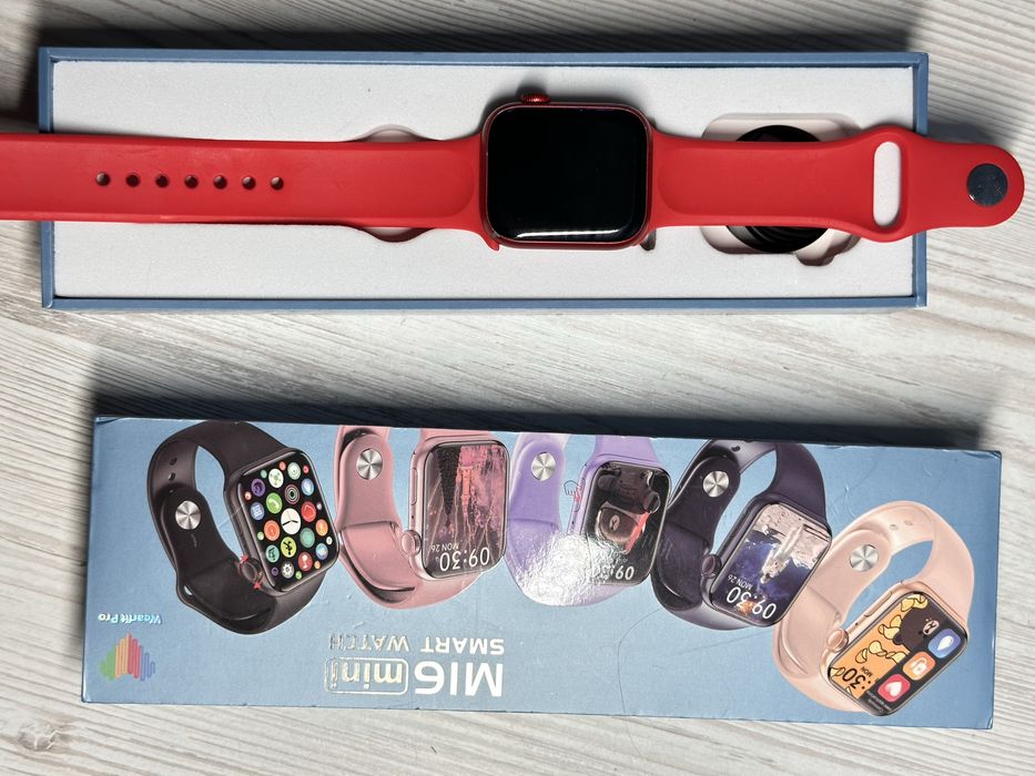 Годинник смарт smart watch mi 6 mini apple