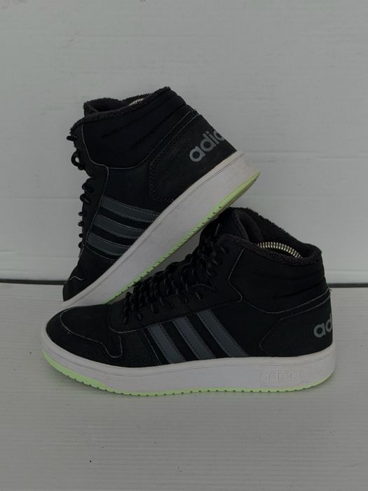 Чоловічі кросівки Adidas Hoops 2.0 Mid оригінал. Чоловічі кросівки адідас, високі кросівки