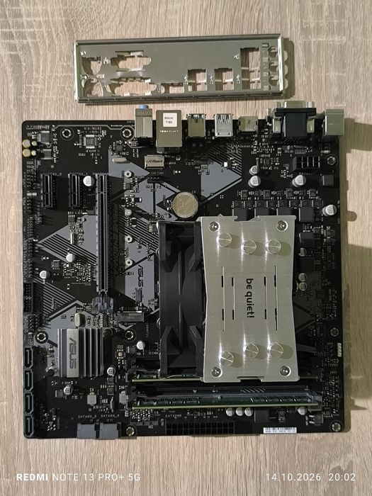 Ryzen 5 3600 + Asus B450M + 16GB DDR4 3200 + BeQuiet AM4