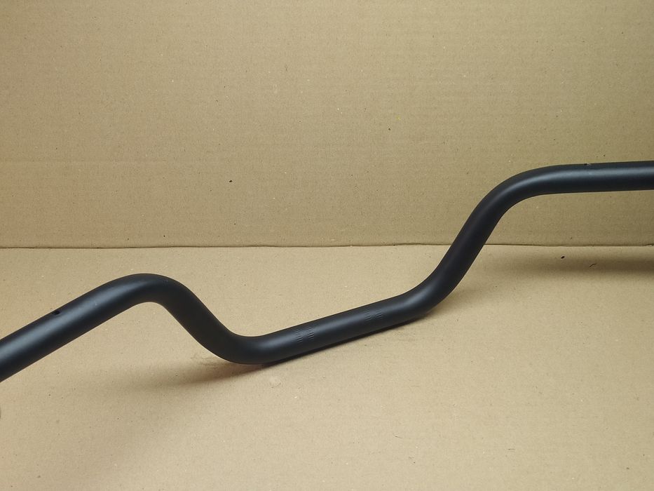 Руль мопеда Альфа Дельта NEW (чёрный матовый) оригинал