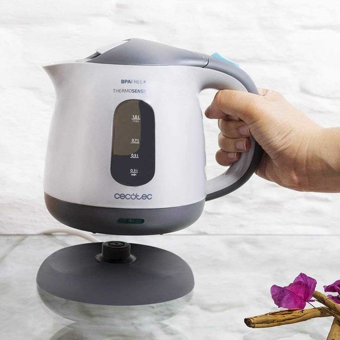 Chaleira elétrica de água Cecotec ThermoSense 120 [dois tamanhos] NOVO