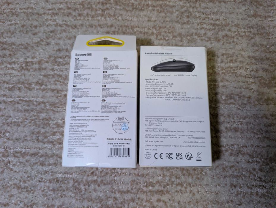 Мышки Rapoo | Cooler Master | Baseus | Ugreen | Delux - РАСПРОДАЖА!