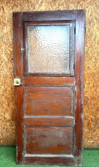 porta antiga de exterior com postigo 210X93 cm
