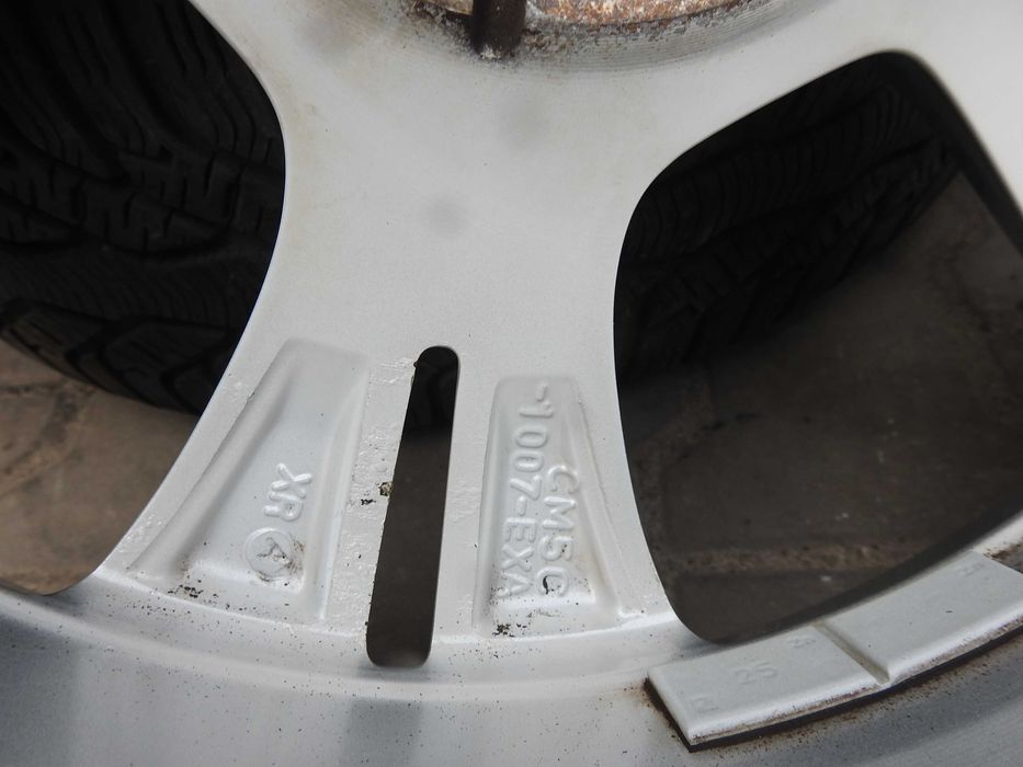 4x Alufelgi 16'' 5x108 FORD O.M. 7J ET50 Piasta 63,4 mm TPMS