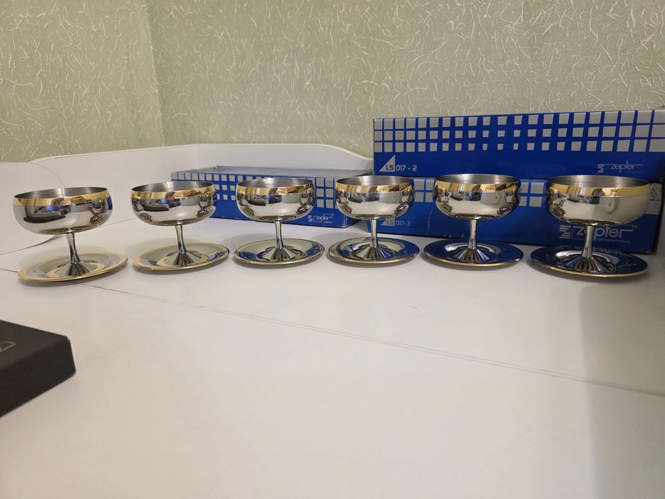 Нові креманки барон baron Цептер/Цептор Zepter  фужери