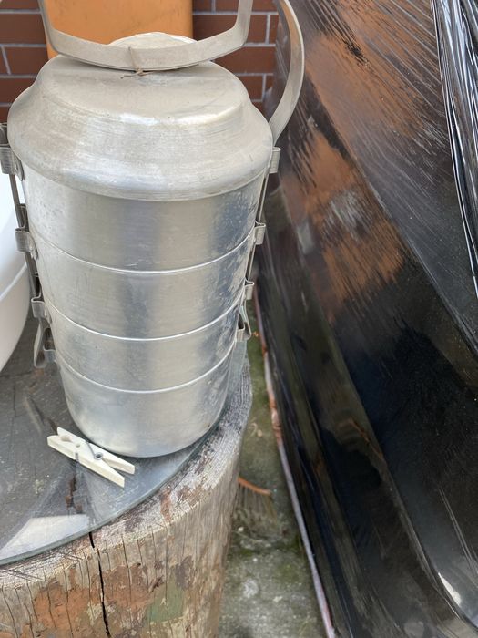 Termos aluminiowy PRL nowy