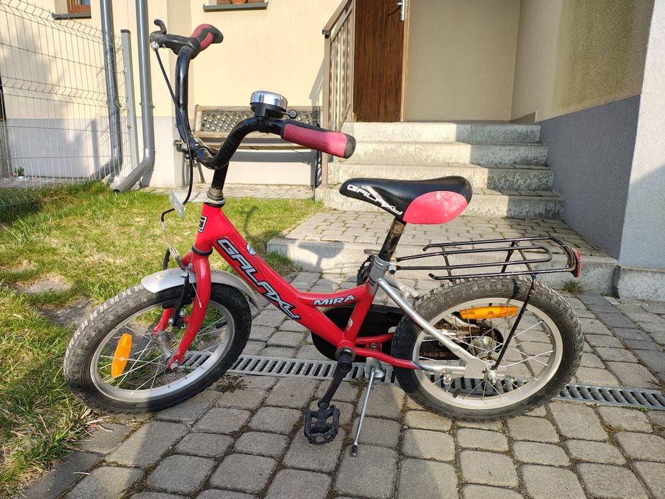 rowerek 16 cali plus kask